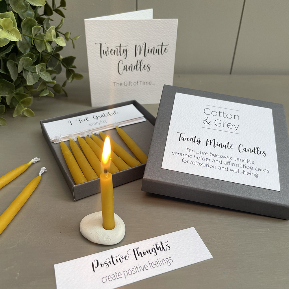 Cotton & Grey Twenty Minute Candles