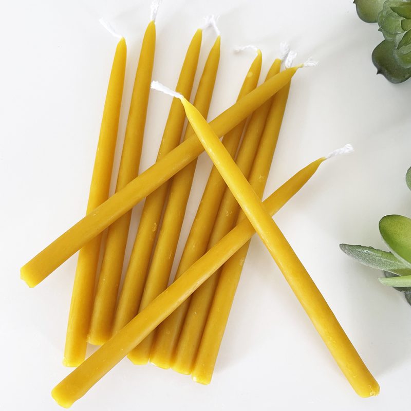 One Hour 120mm Pure Beeswax Candles