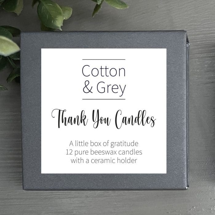 Thank You Candles
