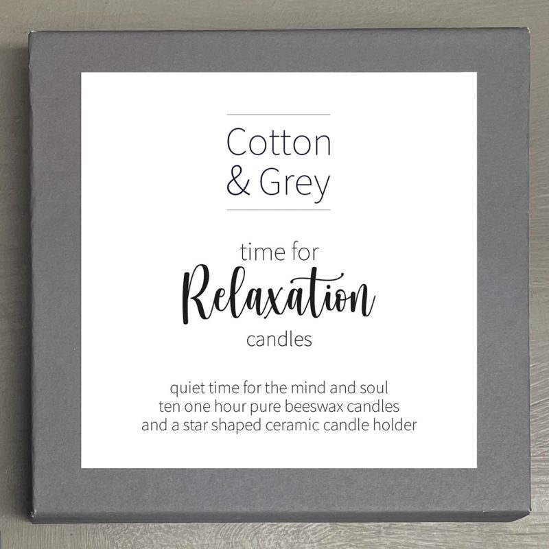 time for Relaxation candles