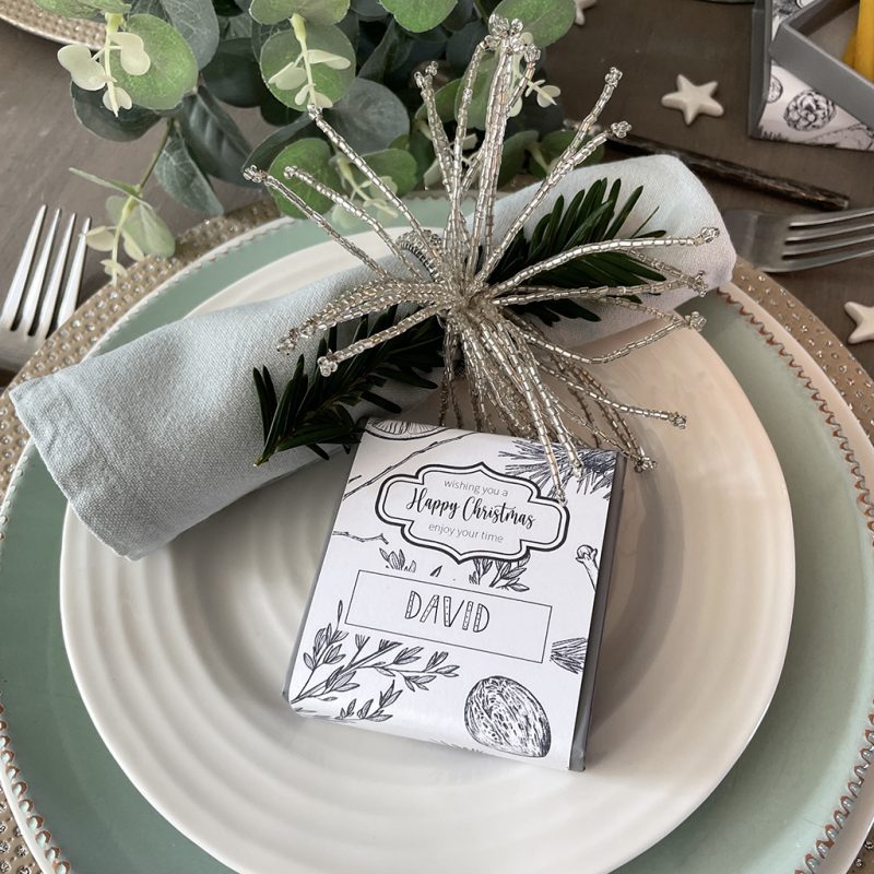 Christmas Place Setting Table Gifts