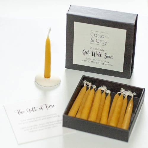 Just to say... Get Well Soon Candles