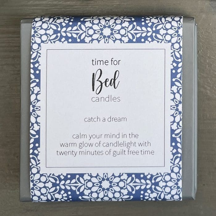 time for Bed candles