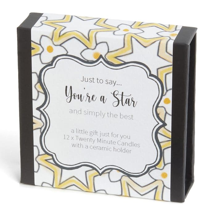 Just to say... You're a Star Candles