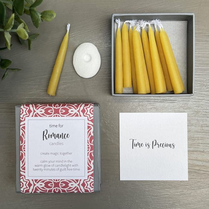 time for Romance candles