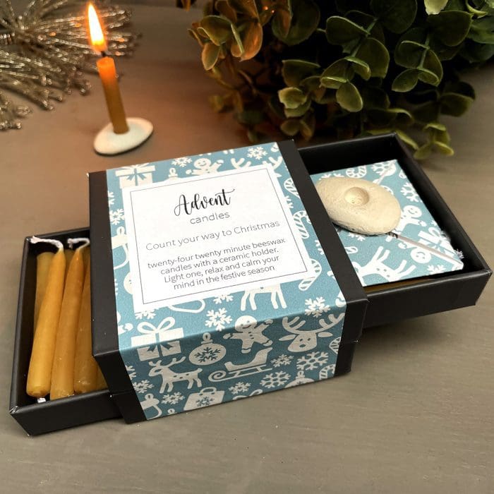 Advent Candles - Reindeer