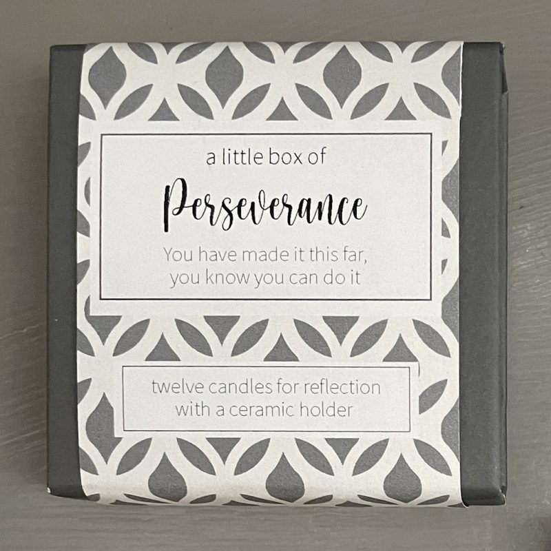 A Little Box of PERSEVERANCE