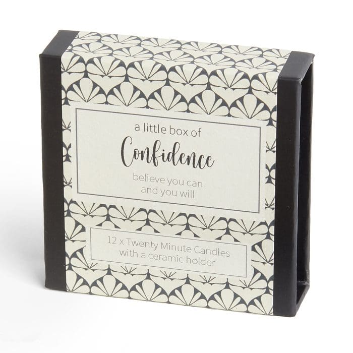 A little box of Confidence Candles