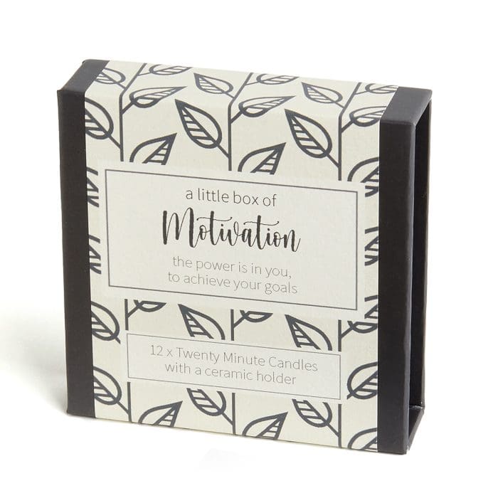 A little box of Motivation Candles