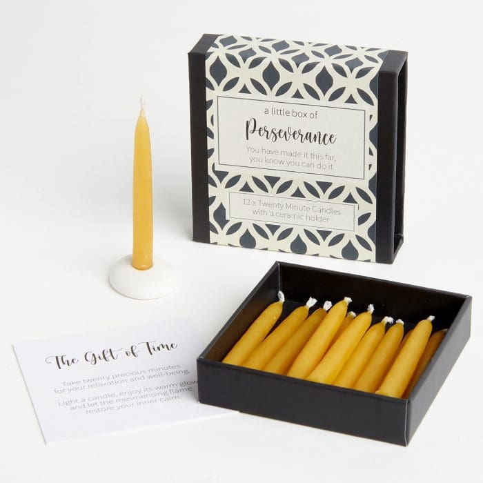 A little box of Perseverance Candles