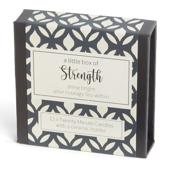 A little box of Strength Candles