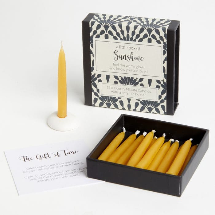 A little box of Sunshine Candles