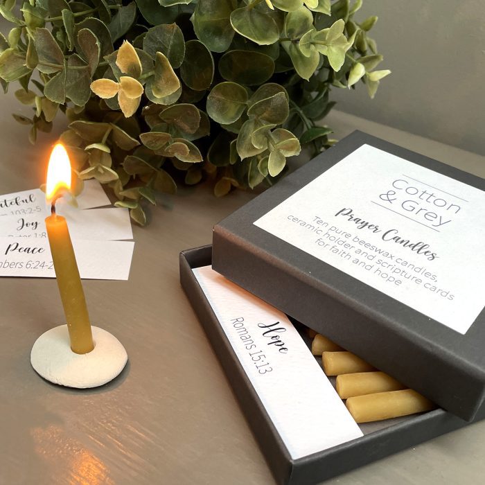 Prayer Candles with Scriptures