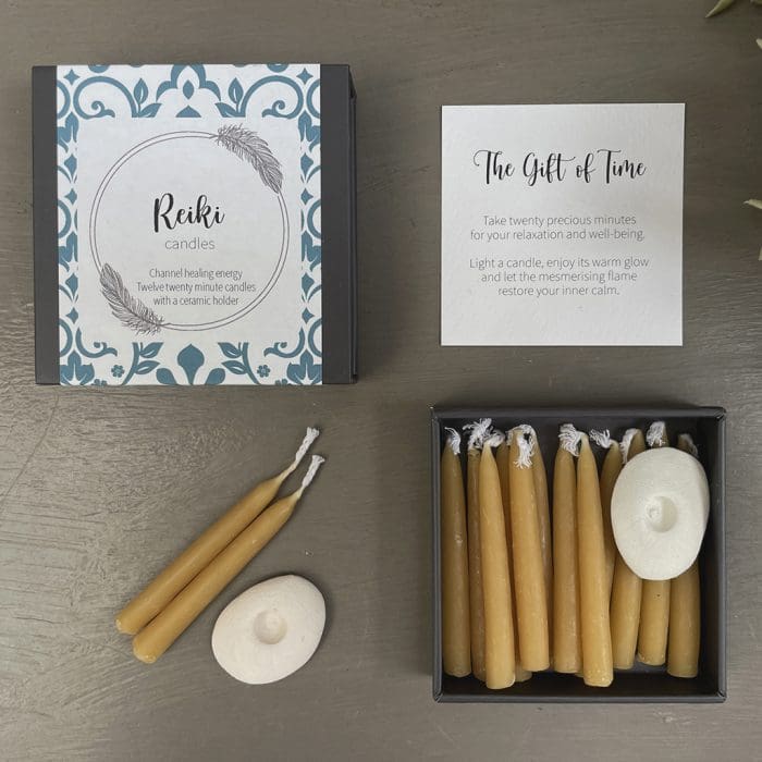 Mind Body Soul Reiki Candles