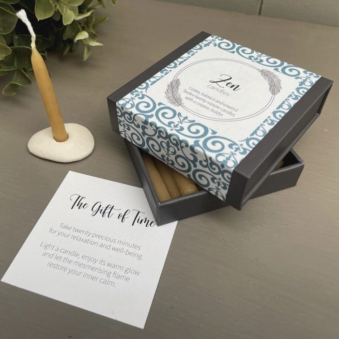 Mind Body Soul Zen Candles