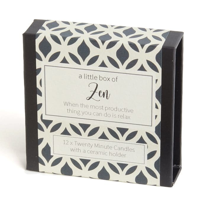 A little box of... Zen Candles