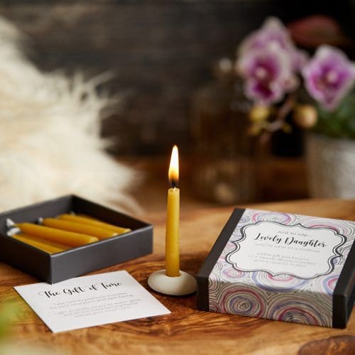 Just to say... Lovely Daughter Candles