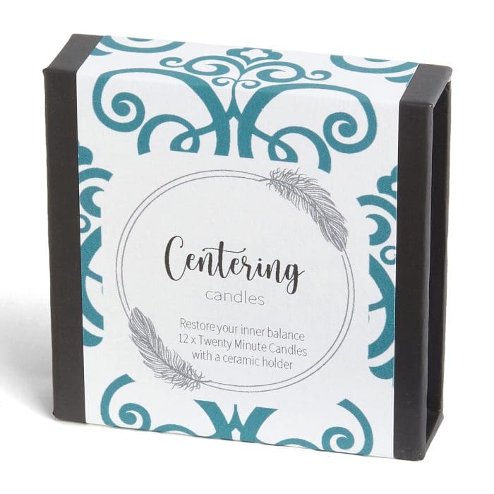 Mind Body Soul - Centering Candles (wrap)