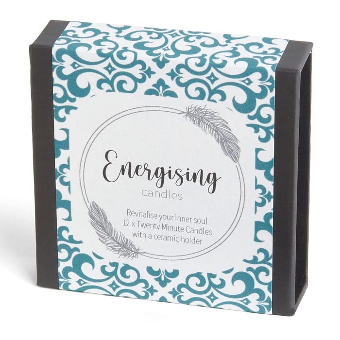 Mind Body Soul - Energising Candles (wrap)