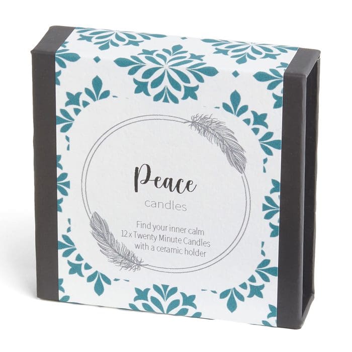 Mind Body Soul - Peace Candles (wrap)