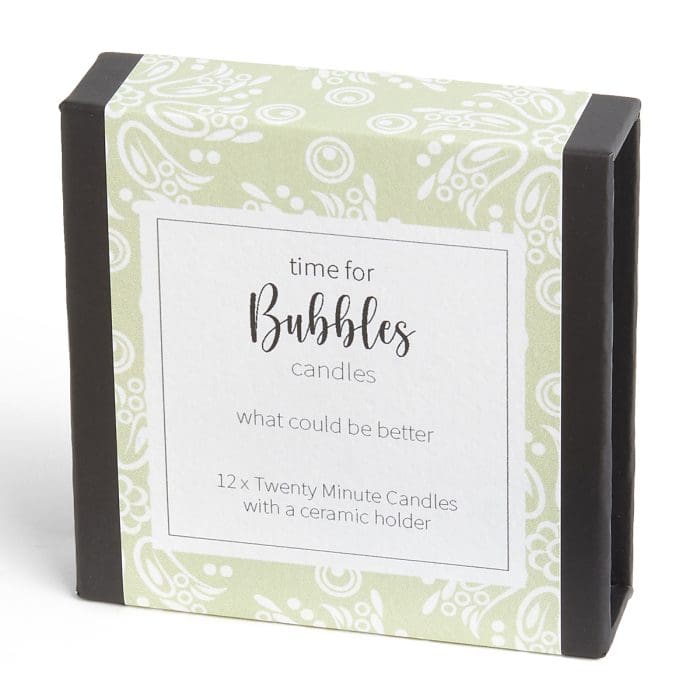 Time for Bubbles Candles