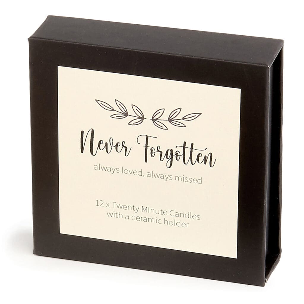 In Loving Memory Never Cotton & Grey