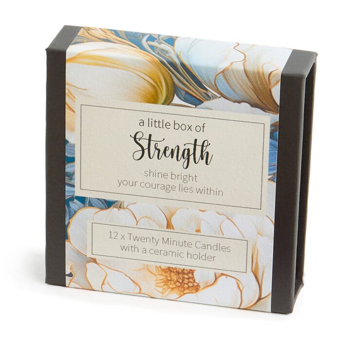 A little box of Strength (Floral)