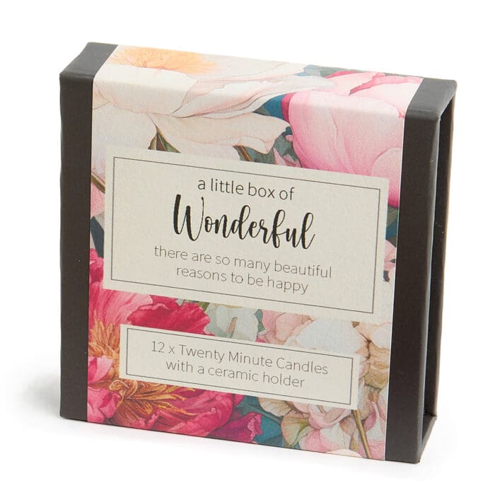 A little box of Wonderful (Floral)