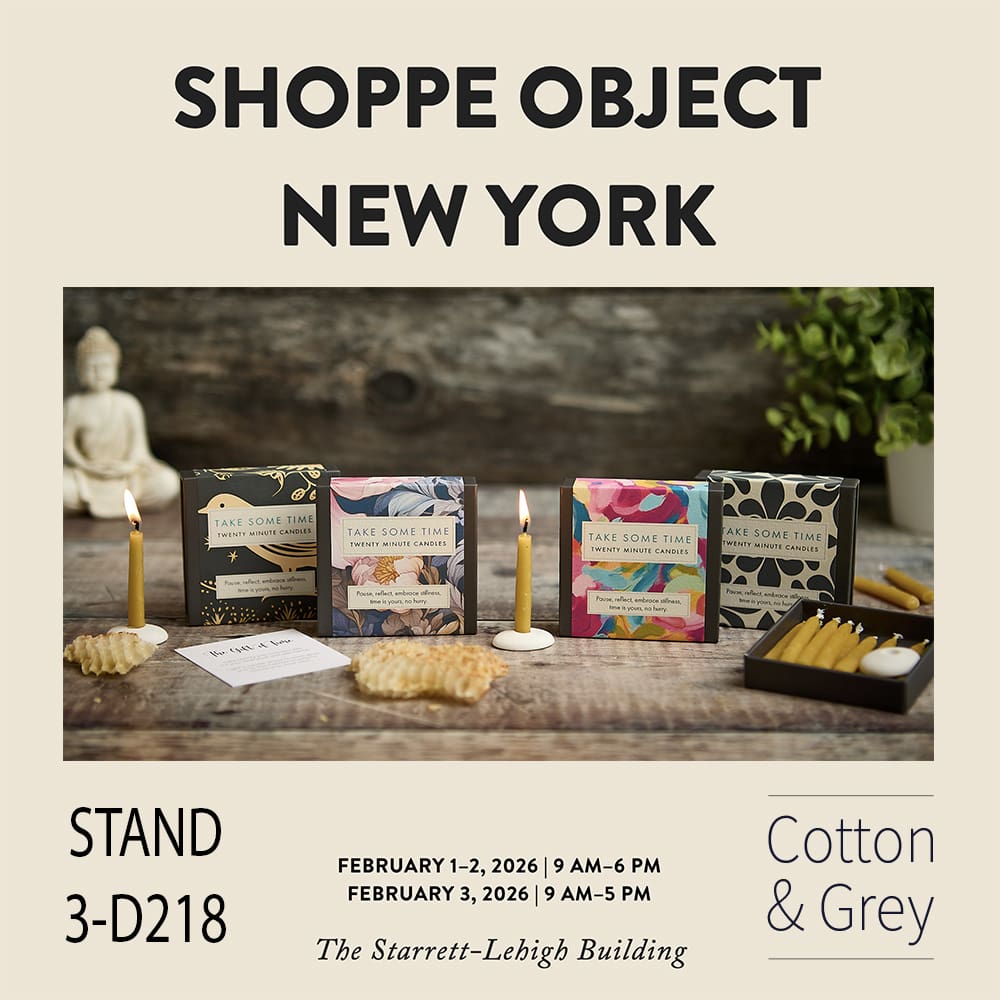 Shoppe Object NY Cotton & Grey 3-D218