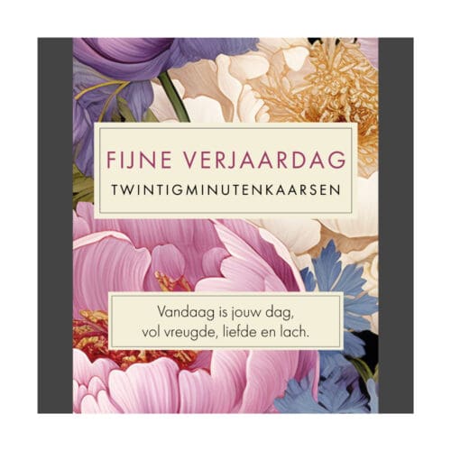 Fijne Verjaardag (Floral) NL