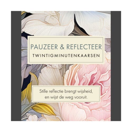 Pauzeer & Reflecteer (Floral) NL