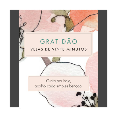 Gratidão (Watercolour) PT