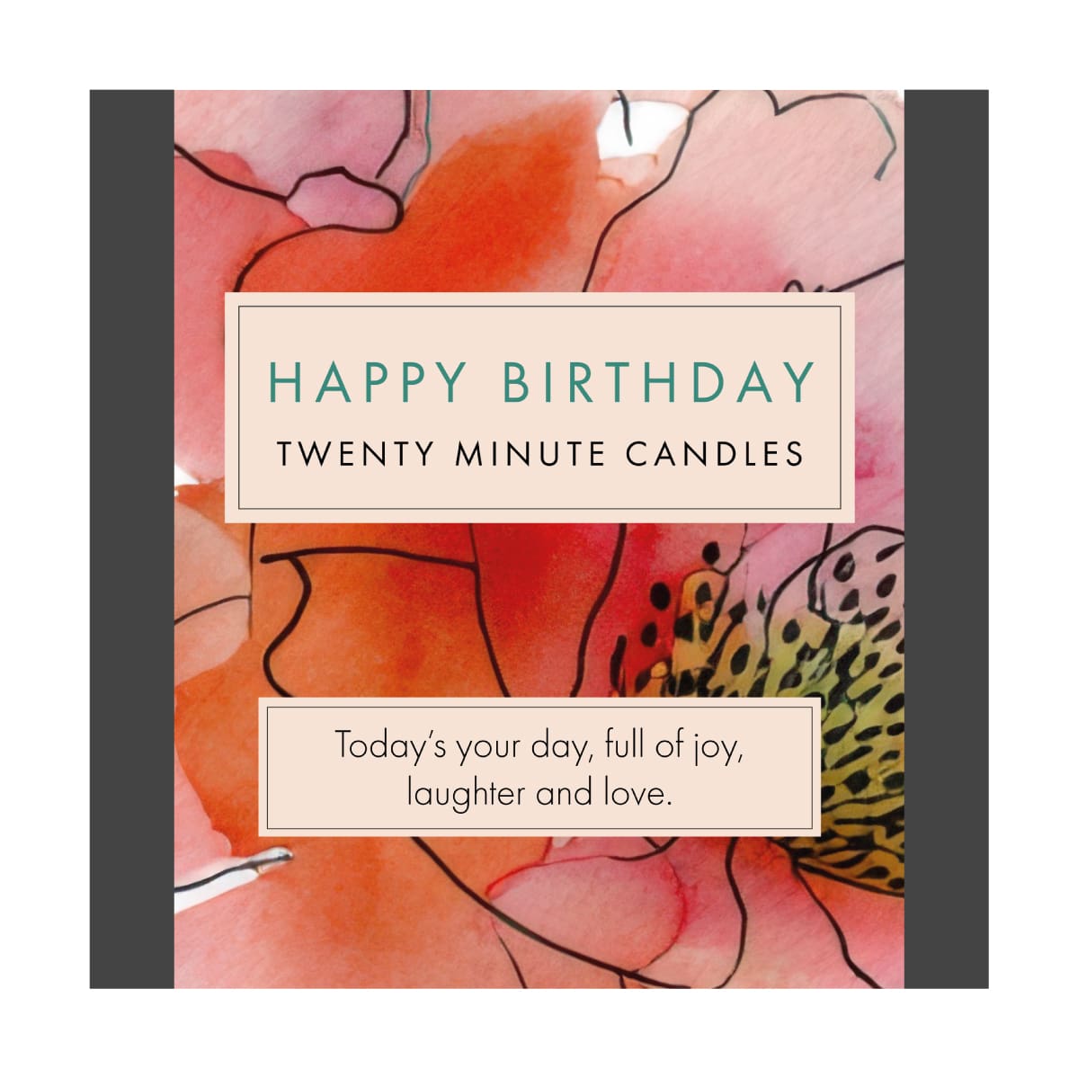 Happy Birthday (Watercolour) EN