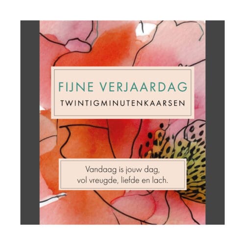 Fijne Verjaardag (Watercolour) NL