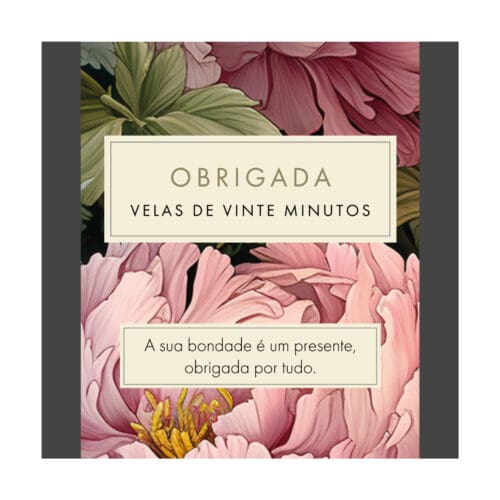 Obrigada (Floral) PT