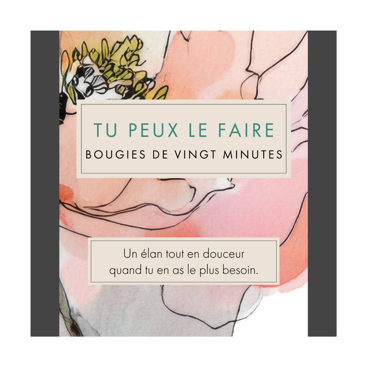 Tu Peux Le Faire (Watercolour) FR